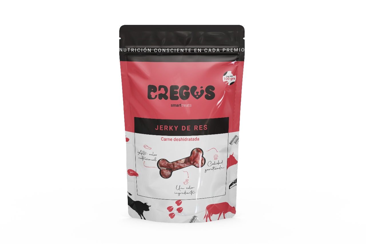 Jerky de Res (Tráquea Deshidratada) 100% Natural – 100g