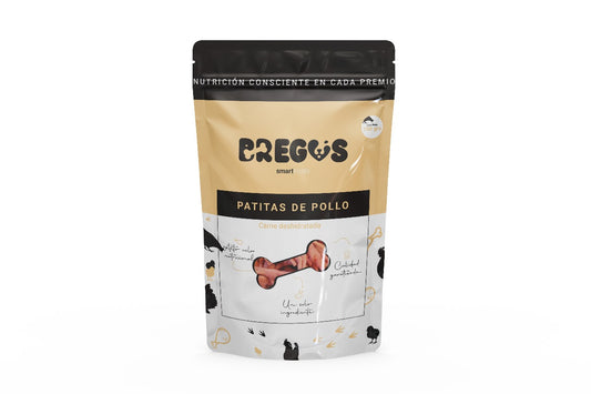 Patas de Pollo Deshidratadas 100% Naturales – 100g