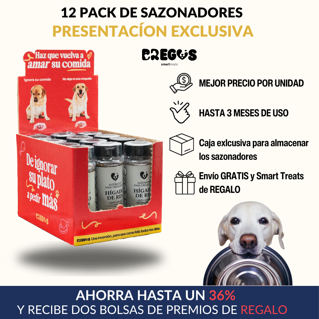 SAZONADOR PARA CROQUETAS - Topping natural para transformar sus croquetas